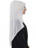 Evelina - Offwhite Practical Hijab - Ayse Turban