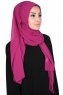 Joline - Fuchsia Premium Chiffon Hijab