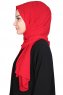 Joline - Red Premium Chiffon Hijab