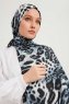Ayten - Indigo Patterned Hijab