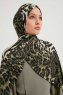 Ayten - Khaki Patterned Hijab