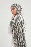 Tansu - Anthracite Patterned Hijab