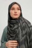Tansu - Black Patterned Hijab