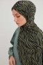 Hafiz - Green Patterned Hijab