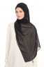 Chiffon Hijab - Black