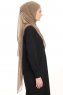 Chiffon Hijab - Dark Taupe