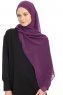 Chiffon Hijab - Dark Purple