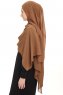 Chiffon Hijab - Light Brown