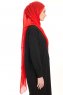 Chiffon Hijab - Red