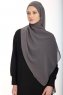 Chiffon Hijab - Dark Gray