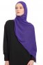 Chiffon Hijab - Purple