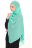 Chiffon Hijab - Mint