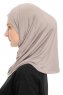Yazmin - Light Brown Amira Hijab Ready To Wear