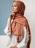 Alida - Terracotta Cotton Hijab - Mirach