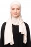 Asya - Light Beige Practical Viskos Hijab