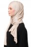 Asya - Light Taupe Practical Viskos Hijab