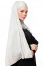Asya - Light Grey Practical Viskos Hijab