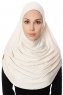 Ava - Light Beige One-Piece Al Amira Hijab - Ecardin