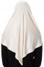 Ava - Light Beige One-Piece Al Amira Hijab - Ecardin