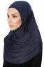 Ava - Navy Blue One-Piece Al Amira Hijab - Ecardin