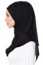 Ava - Black One-Piece Al Amira Hijab - Ecardin