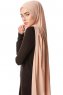 Ayla - Light Brown Chiffon Hijab