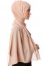 Ayla - Light Brown Chiffon Hijab