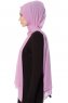 Ayla - Pale Violet Chiffon Hijab