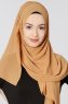 Ayla Senapsgul Chiffon Hijab Sjal 300408a