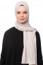 Aylin - Stone Grey Medine Silk Hijab - Gülsoy
