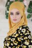 Wilda - Mustard Cotton Hijab