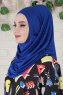 Wilda - Blue Cotton Hijab