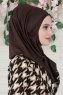 Wilda - Brown Cotton Hijab