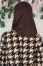 Wilda - Brown Cotton Hijab