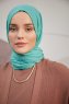 Serap - Light Green Bamboo Crash Hijab