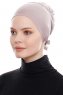 Belgin - Stone Grey Parizien XXL Underscarf - Ecardin