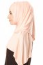 Betul - Apricot 1X Jersey Hijab - Ecardin