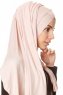 Betul - Dusty Pink 1X Jersey Hijab - Ecardin