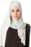 Betul - Light Grey 1X Jersey Hijab - Ecardin
