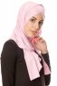 Betul - Pink 1X Jersey Hijab - Ecardin