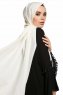 Buse - Offwhite Hijab - Sehr-i Sal
