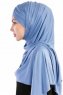 Cansu Indigo 3X Jersey Hijab Sjal Ecardin 200941-3
