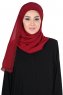 Carin - Bordeaux Practical Chiffon Hijab