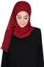 Carin - Bordeaux Practical Chiffon Hijab