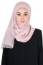 Carin - Dusty Pink Practical Chiffon Hijab