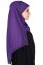 Carin - Purple Practical Chiffon Hijab