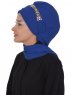 Carmen Blå Instant One-Piece Praktisk Hijab Ayse Turban 325416-2
