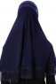 Ceylan - Navy Blue Al Amira Hijab - Altobeh