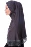 Ceylan - Dark Grey Al Amira Hijab - Altobeh