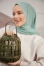Silky Plain - Light Green Hijab
